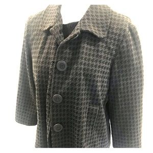 Molly & Max Tweed Gray & Black Jacket sizeL